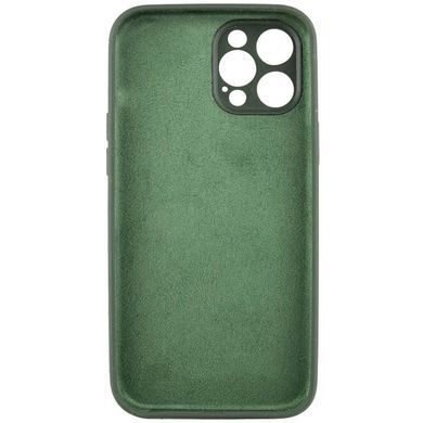 Чохол Silk Full Camera Protective (AA) NO LOGO для Apple iPhone 12 Pro Max (6.7") Зелений / Cyprus Green