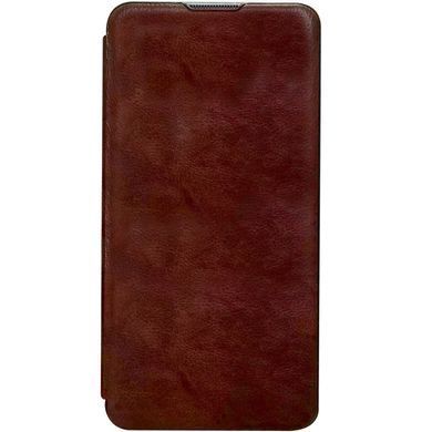 Кожаный чехол-книжка Belora для Samsung Galaxy A12 Marsala