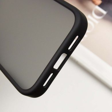 TPU+PC чехол Metal Buttons для Apple iPhone 16 Pro Max (6.9") Черный
