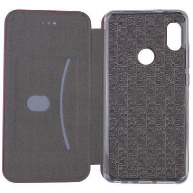 Кожаный чехол-книжка Classy для Xiaomi Redmi Note 5 Pro / Note 5 (DC) Бордовый