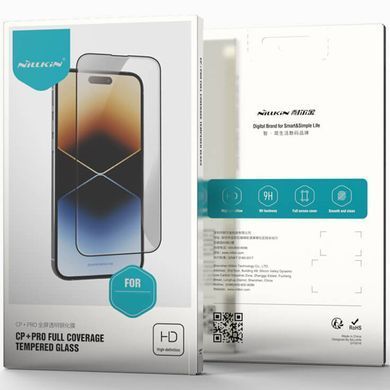 Защитное стекло Nillkin (CP+PRO) для Xiaomi Redmi 12 / Poco M6 Pro 5G / Redmi 13 / Poco M6 4G Черный