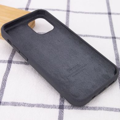 Чехол Silicone Case Full Protective (AA) для Apple iPhone 12 Pro Max (6.7") Серый / Dark Grey