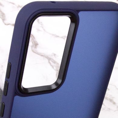 Чехол TPU+PC Lyon Frosted для Xiaomi Redmi Note 12 5G Navy Blue
