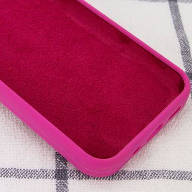 Чохол Silk Full Protective (AA) NO LOGO для Apple iPhone 15 Pro Max (6.7") Малиновий / Dragon Fruit