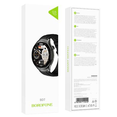 Смарт-часы Borofone BD7 Smart sports watch (call version) Metal gray