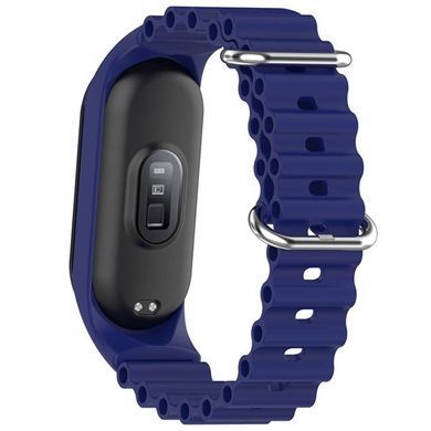 Ремешок Ocean Band для Xiaomi Mi Band 7/6/5/4/3 Синий / Blue