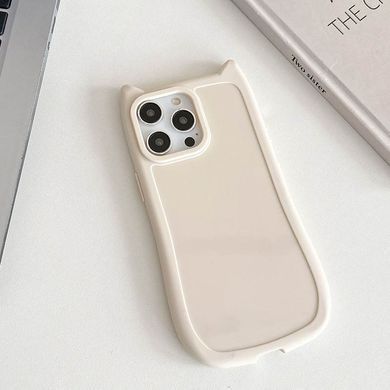 Чохол TPU Cat для Apple iPhone 12 Pro Max (6.7") Antique White