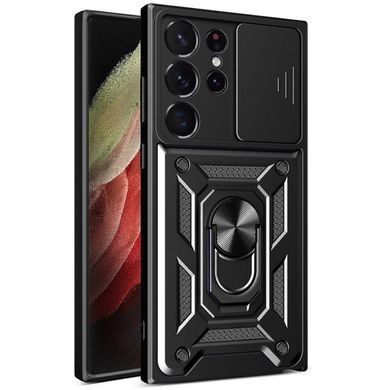 Чехол Ummi Camshield Serge Ring для Samsung Galaxy S25 Ultra Черный / Black