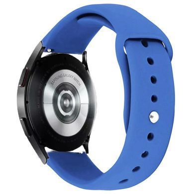 Силиконовый ремешок Sport для Smart Watch 20mm Синий / Denim Blue