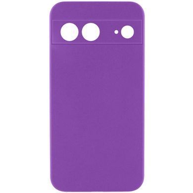 Чохол Silicone Cover Ummi Lakshmi Full Camera (AA) для Google Pixel 8 Фіолетовий / Purple