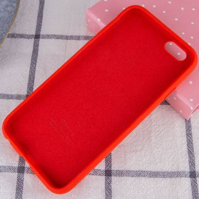 Чехол Silicone Case Full Protective (AA) для Apple iPhone 6/6s (4.7") Красный / Red