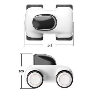 Интерактивный робот-компаньон EU8 Smart White