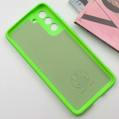 Уцінка Чохол Silicone Cover Lakshmi Full Camera (A) для Samsung Galaxy S21 FE Естетичний дефект / Салатовий / Neon green