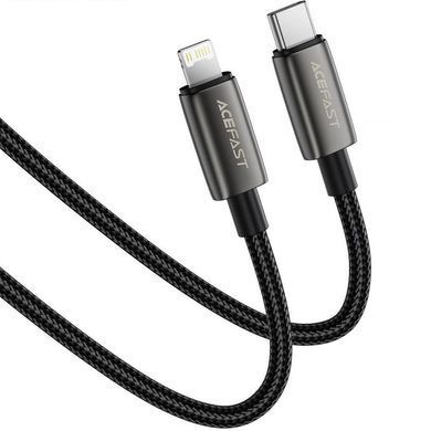 Дата кабель Acefast C23-01 Type-C to Lightning 30W (1.2m) Black