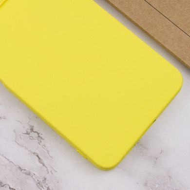 Чехол Silicone Cover Lakshmi Full Camera (A) для Oppo A38 / A18 Желтый / Flash