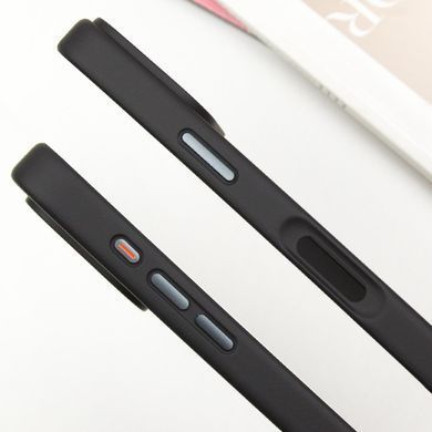 TPU+PC чехол Metal Buttons для Apple iPhone 16 Pro Max (6.9") Черный