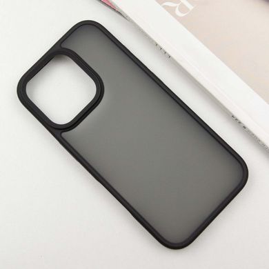 TPU+PC чехол Metal Buttons для Apple iPhone 16 Pro Max (6.9") Черный