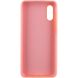 Чехол Silicone Cover Full Protective (AA) для Samsung Galaxy A02 Розовый / Pudra фото 2