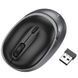 Мышь беспроводная Hoco GM34 Nuevo Bluetooth + 2.4G Black metal gray фото 2