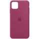 Уценка Чехол Silicone Case Full Protective (AA) для Apple iPhone 11 Pro Max (6.5") Эстетический дефект / Малиновый / Pomegranate