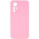 Чехол Silicone Cover Lakshmi Full Camera (AAA) для Xiaomi Redmi Note 12S Розовый / Light pink фото 1