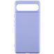 Чехол TPU GETMAN Liquid Silk для Google Pixel 6 Pro Сиреневый / Light purple