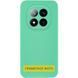 Чехол Silicone Cover Lakshmi Full Camera (AA) для Xiaomi Redmi A5 / Poco C71 Ментоловый / Mint