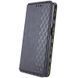 Кожаный чехол-книжка GETMAN Cubic (PU) для Samsung Galaxy A14 4G/5G Черный фото 3