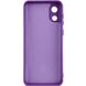 Чехол Silicone Cover Lakshmi Full Camera (A) для Samsung Galaxy A03 Core Фиолетовый / Purple фото 2