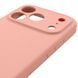 Чехол Silk Full Camera Protective (AA) NO LOGO для Apple iPhone 17 Pro Max (6.9") Персиковый / Peach фото 4