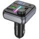 АЗП FM модулятор Borofone BC50 Ascenso PD20W+QC3.0 total 38W (2USB-A/1C) Black фото 1