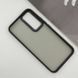 Чехол TPU+PC Lyon Frosted для Samsung Galaxy A35 Black фото 3