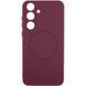 Чехол Silicone Cover Lakshmi Full Camera (AA) with Magnetic Fit для Samsung Galaxy S26 Бордовый / Marsala