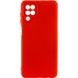 Чехол TPU GETMAN Liquid Silk Full Camera для Samsung Galaxy A12 Красный / Red