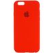 Чехол Silicone Case Full Protective (AA) для Apple iPhone 6/6s (4.7") Красный / Red фото 1