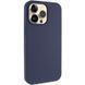 Чехол Silk Full Protective (AA) NO LOGO для Apple iPhone 14 Pro (6.1") Темно-синий / Midnight blue