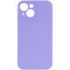 Чехол Silk Full Camera Protective (AA) NO LOGO для Apple iPhone 14 Plus (6.7") Сиреневый / Dasheen