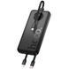 Портативний ЗП Power Bank Hoco J132 Sabio 22.5W+PD20W with 3 cables 10000 mAh Black фото 1