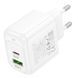 СЗУ Hoco CS54A Surplus PD20W+QC3.0 (1USB-A/1C) White фото 2