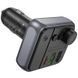 АЗП FM модулятор Borofone BC50 Ascenso PD20W+QC3.0 total 38W (2USB-A/1C) Black фото 5
