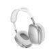 Накладные беспроводные наушники Hoco W55 Plus Happiness ANC noise reduction Silver фото 3