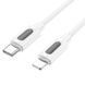 Дата кабель Borofone BX114 Structure Type-C to Lightning 27W (1m) White фото 4