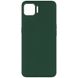 Чохол Silicone Cover Full without Logo (A) для Oppo A73 Зелений / Dark green фото 1