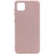 Чехол Silicone Cover Full without Logo (A) для Huawei Y5p Розовый / Pink Sand