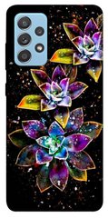 Чехол itsPrint Flowers on black для Samsung Galaxy A52 4G / A52 5G