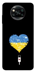 Чехол itsPrint З Україною в серці для Xiaomi Poco X3 NFC / Poco X3 Pro