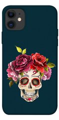 Чохол itsPrint Flower skull для Apple iPhone 11 (6.1")