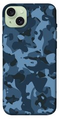 Чохол itsPrint Синій камуфляж для Apple iPhone 15 Plus (6.7")