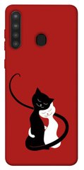 Чохол itsPrint Закохані коти для Samsung Galaxy A21