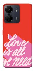 Чехол itsPrint Love is all need для Xiaomi Redmi 13C